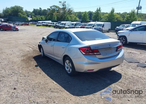 2014 Honda Civic Lx from USA, damaged, VIN 2HGFB2F54EH527384